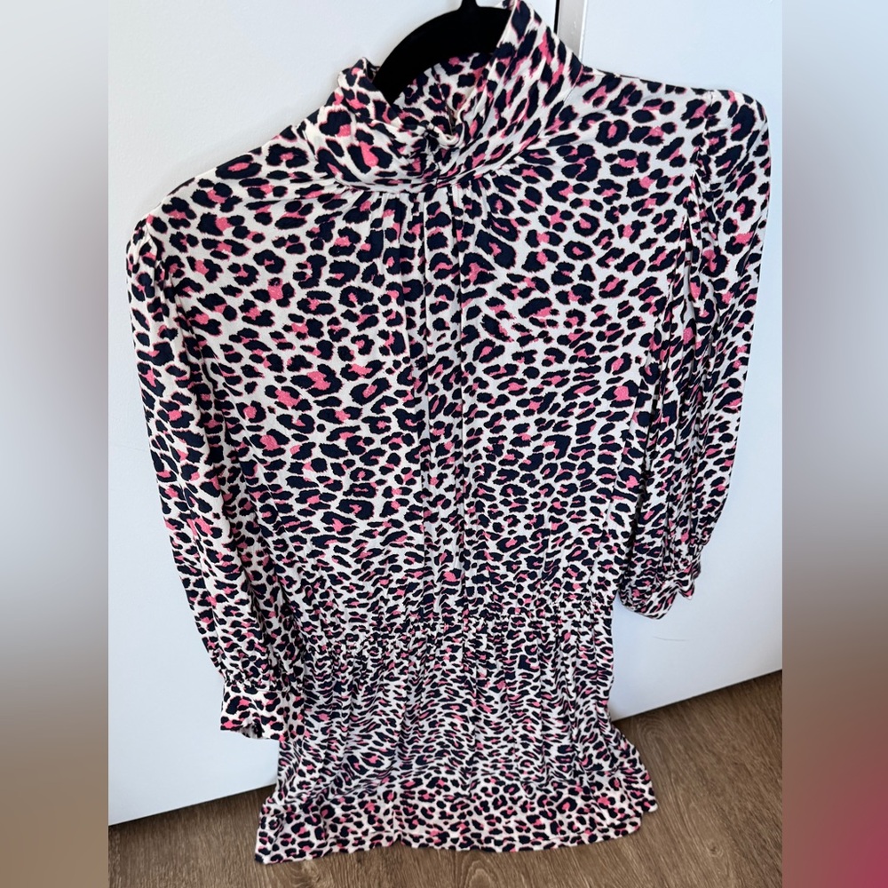 ZADIG & VOLTAIRE Rivali print leopard dress- EUC / Size Large